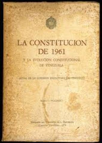 Constitución de Venezuela 1961