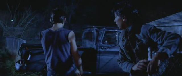 Ponyboy and Johnny got jumped in the park.(1)