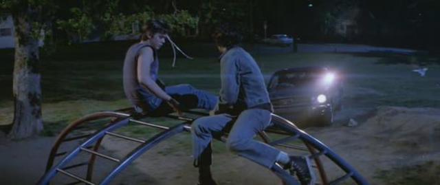 Ponyboy and Johnny got jumped in the park.(2)