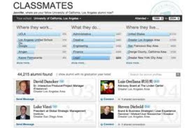 Creacion de la red social: Classmates