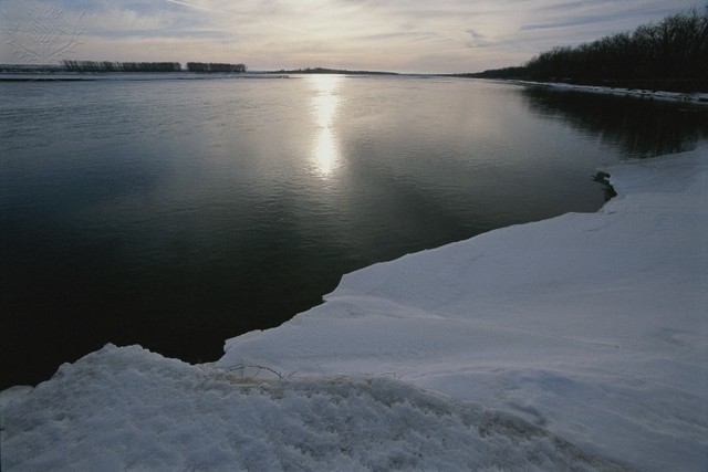 1804-1805 winter at Fort Mandan in ND