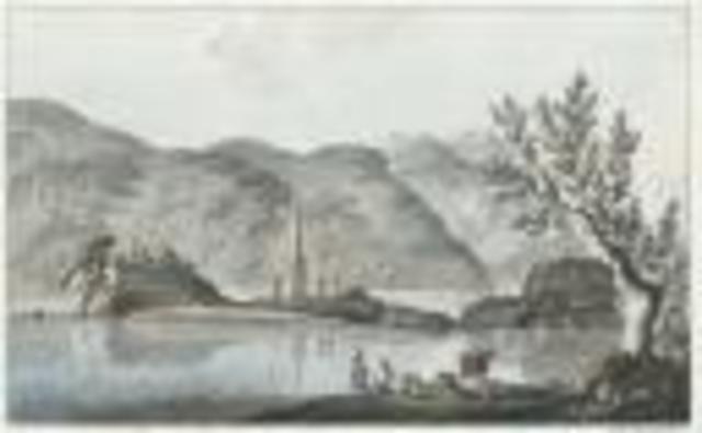 Le monument de Raynal, à la gloire de la liberté helvétique est foudroyé