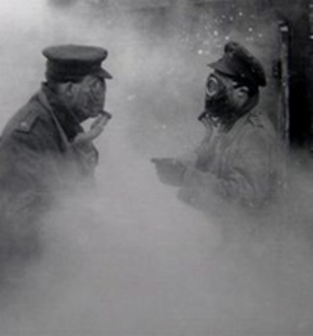 Horreur, les gaz asphyxiants