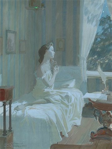 Встреча Татьяны с Онегиным