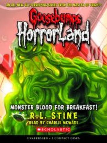 GOOSEBUMPS Monster blood for breakfast!