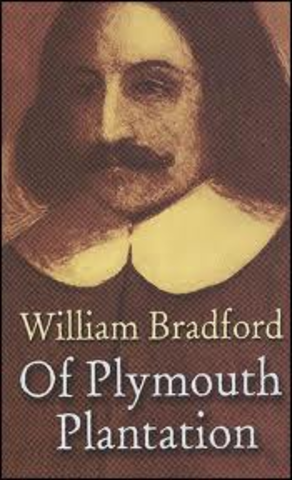 william bradford wrote the plymouth plantaion
