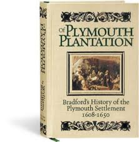 well known as his book plymouth plantion