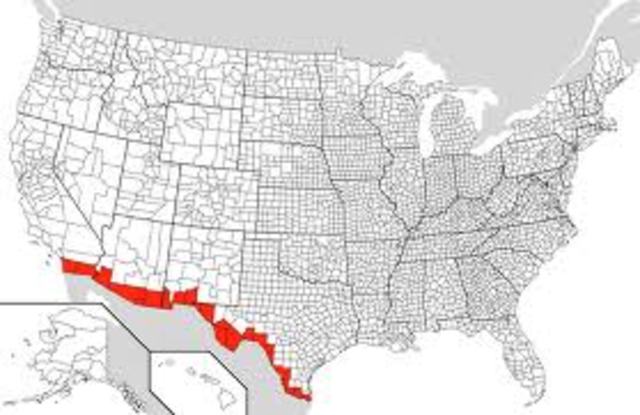 The US Border Patrol is established