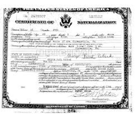 Naturalization