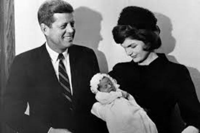 John and Jackie have their first child