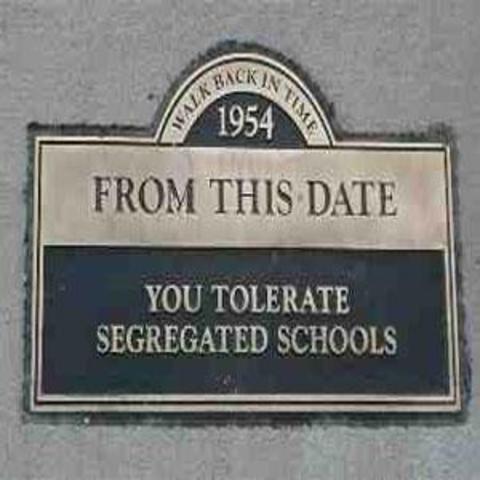 Segregation was made Illegal in the USA