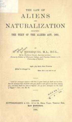 The Naturalization Act