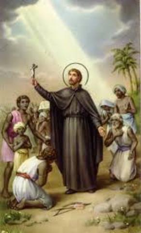 Saint Francis Xavier Arrives in Japan