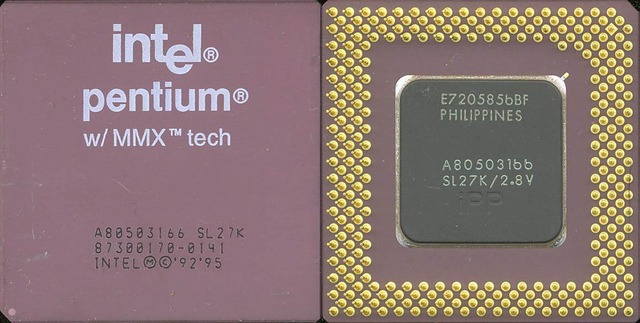 Tercera generacion "Pentium -MMX"