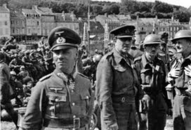 La rendicion del Eje en Africa