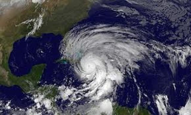 Huricane Sandy hit