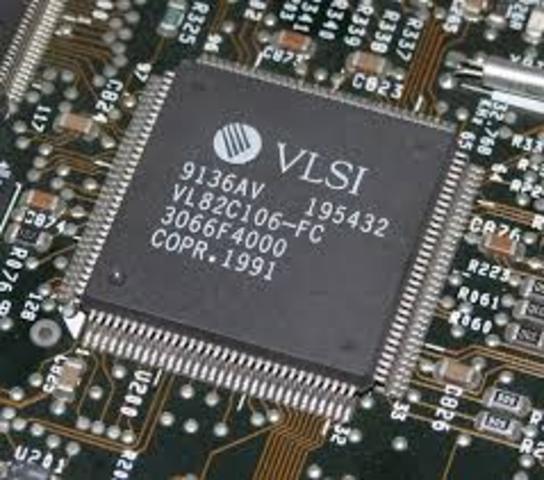 Primeiros Chip's VLSI