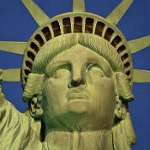 The Statue is formally unveiled on Bedloe's Island