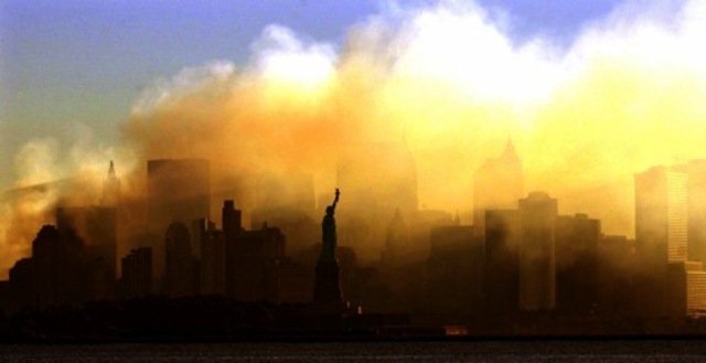 World Trade Center under attack