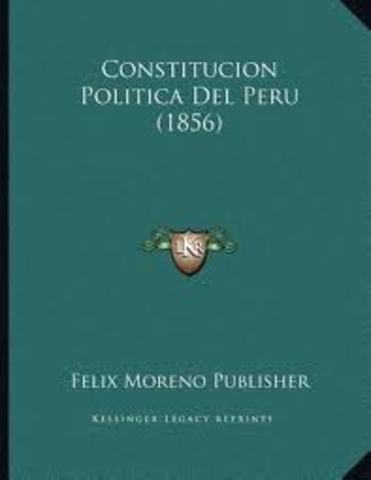 Constitución Política del Perú de 1856