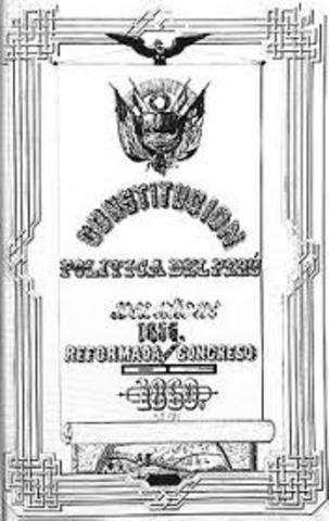 Constitución Política del Perú de 1860