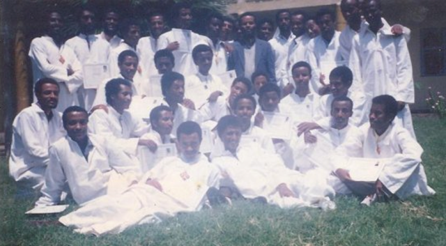 በ1982 ዓ.ም የዝዋይ ገዳም ኮርስ ምረቃ