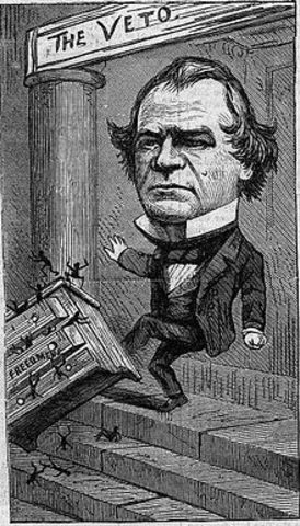 House Votes to Impeach Andrew Johnson