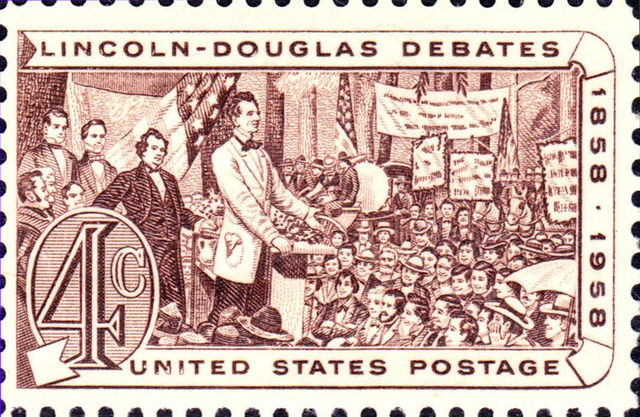 First Lincoln Douglas Debates