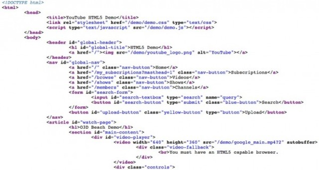 YouTube  en HTML5