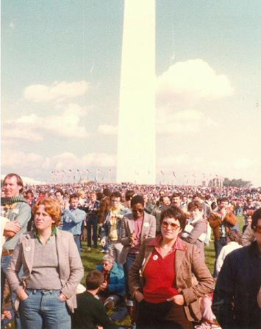 75,000 people participate in National March on Washington