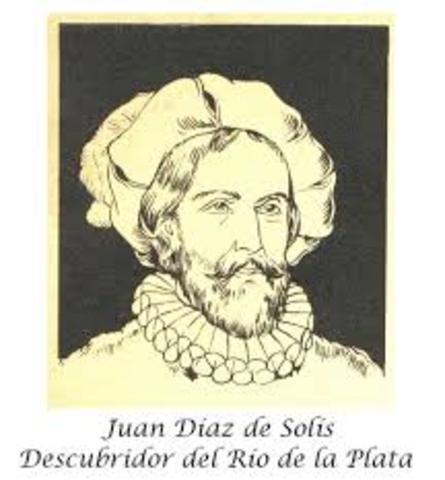 Juan Diaz de Solis became the first European to enter Argentina in search of gold. Many of the population of Argentina were killed by the diseases brought over by the Europeans