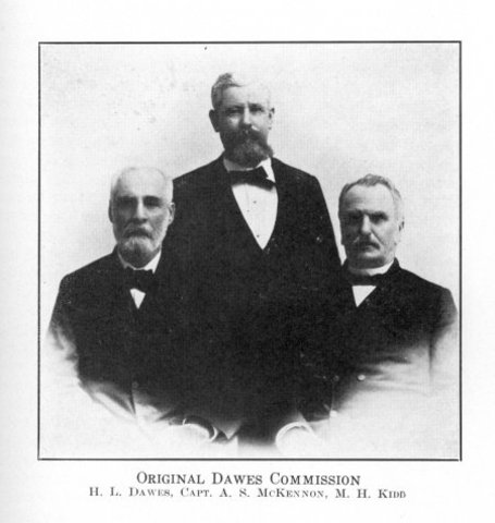 Five Tribes: Dawes Commission (General Allotment Act)