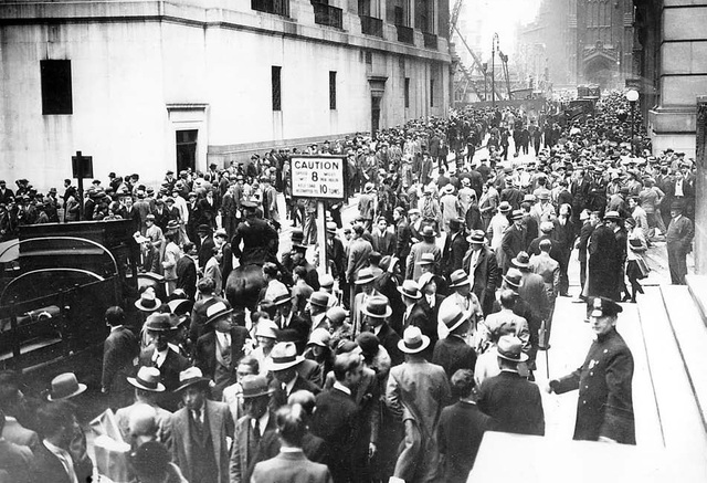 Black Tuesday Market Crash