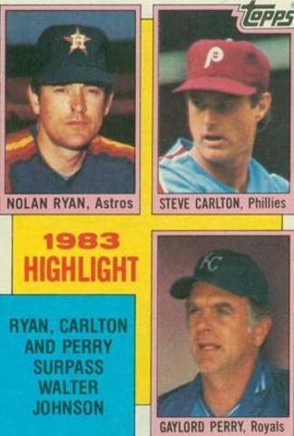 Chase for the All Time Strikeout Record