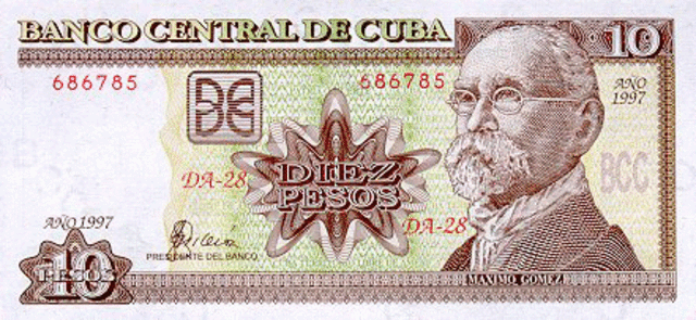 Billete de 10