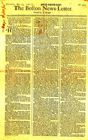 First newspaper pubished in the colonies http://wuan.com