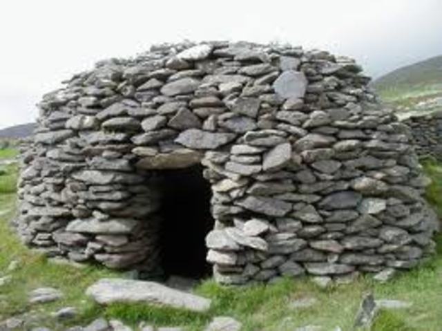 Celts in Britain.. actual date: from at least 500 B.C.