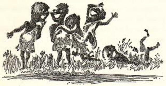 Only 6.7 % of childrens' books contain an African American character (according to Nancy Larrick)