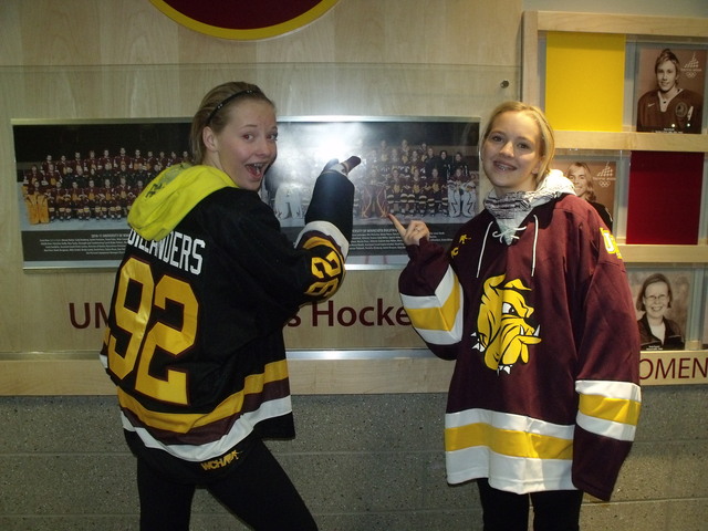 Family comes for a visit at UMD!