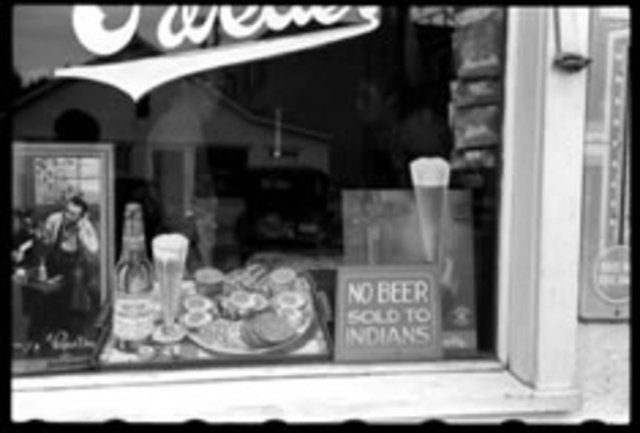 "No Beer Sold to Indians"