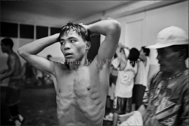 Manny begins to train at LM gym