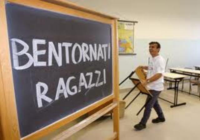 Inizio dell'anno scolastico