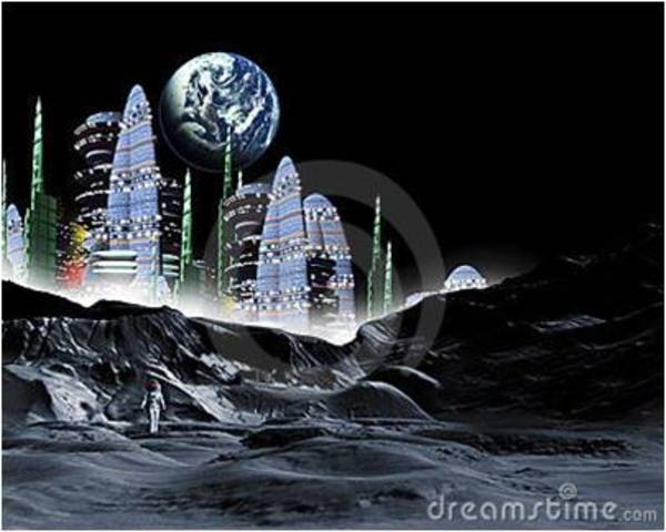 CIUDAD EN LA LUNA
