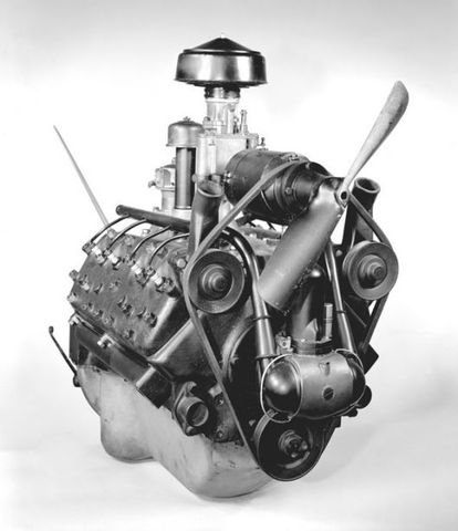Motor monobloque V8