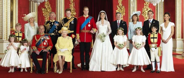Royal Family gets married