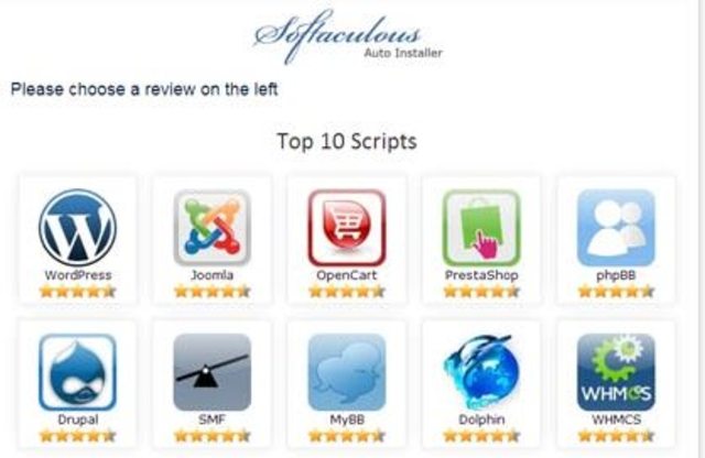 Egy kattintással telepíthető honlapok