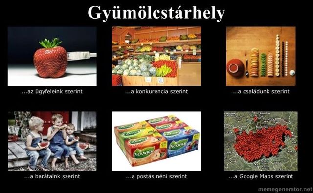 A Gyümölcstárhely szerintünk