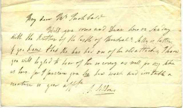 6)Lady Macbeth receives a letter from her husband about his meeting with the witches.