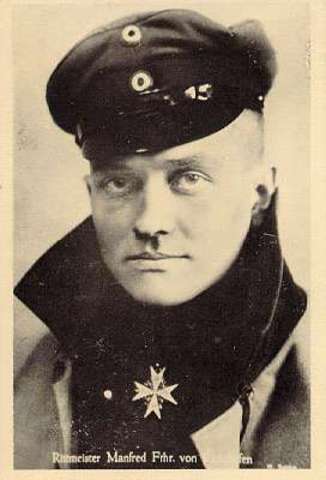 Manfred von Richthofen is shot down