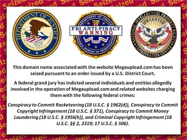 Cierre de Megaupload.